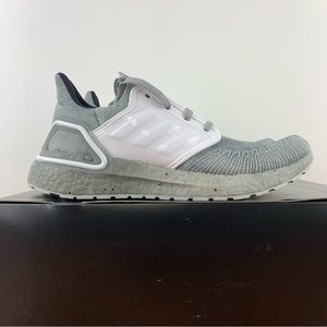 adidas Gray and White Athletic Shoes